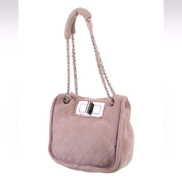 CHANEL Shearling Quilted Mademoiselle Tote - Picture 3 of 15